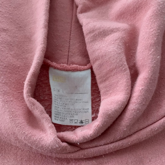 Urban Outfitters S coral Swan hoodie sweatshirt - Picture 3 of 7